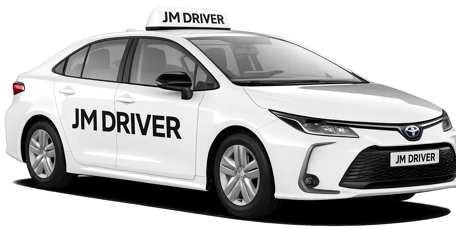 JM DRIVER mockup